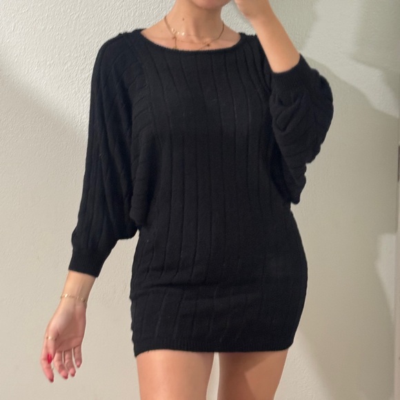 Free People Dresses & Skirts - Women’s FP Beach Free People knit dress size Xsmall Xs Black